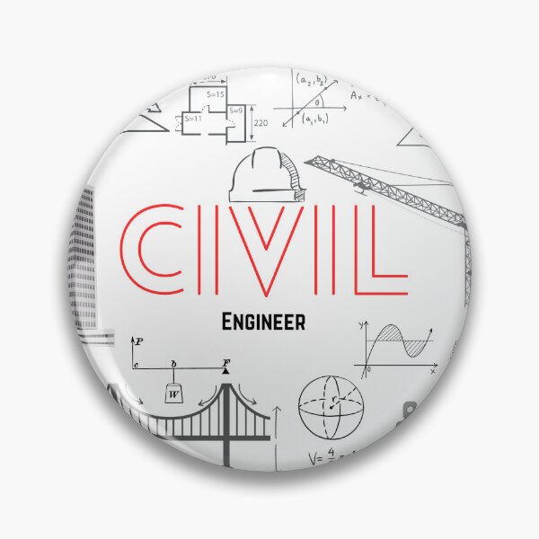 Item preview, Civil Engineer design  designed and sold by TheFarmacista.