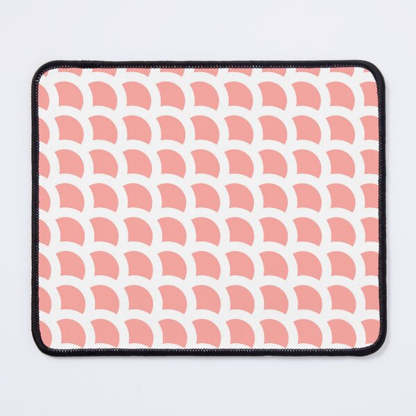 Item preview, White & Pink Scales Asian Fan Repetitious Seamless Designs designed and sold by Alchemy-A-La-G.