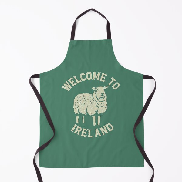 Item preview, Funny/Cute "Welcome to Ireland" Sheep Graphic" designed and sold by Retro Travel Design.