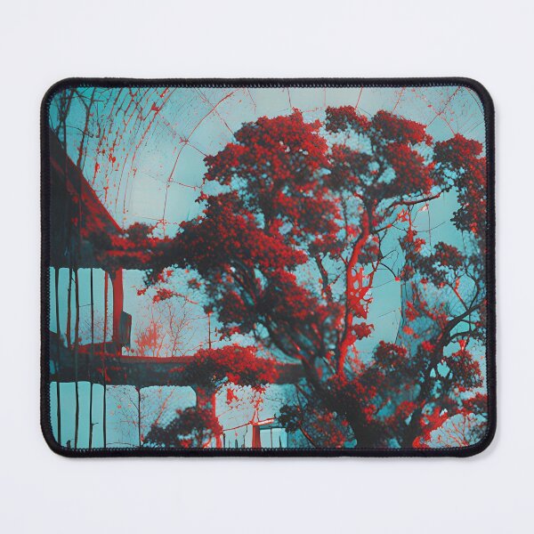 Item preview, Anaglyph abstract interiors || Digital art designed and sold by CiceroSpin.
