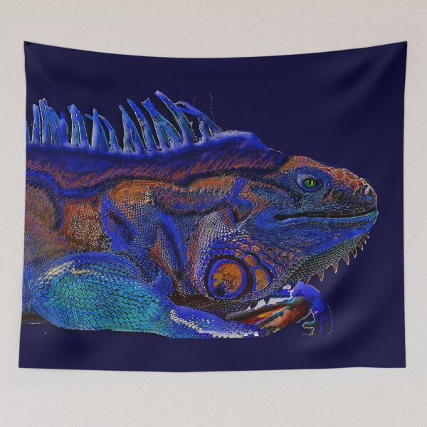 Item preview, THE RARE BLUE IGUANA  designed and sold by THE AMERICAN TEEVANGELIST.