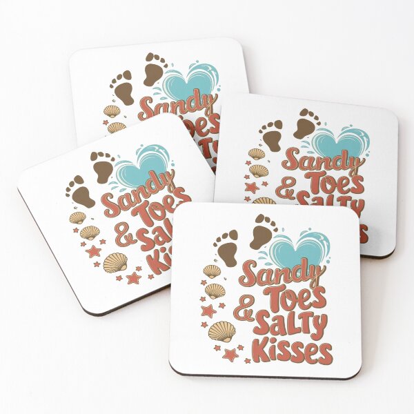 Item preview, Sandy Toes & Salty Kisses designed and sold by HOMEDESIGNPRINT.