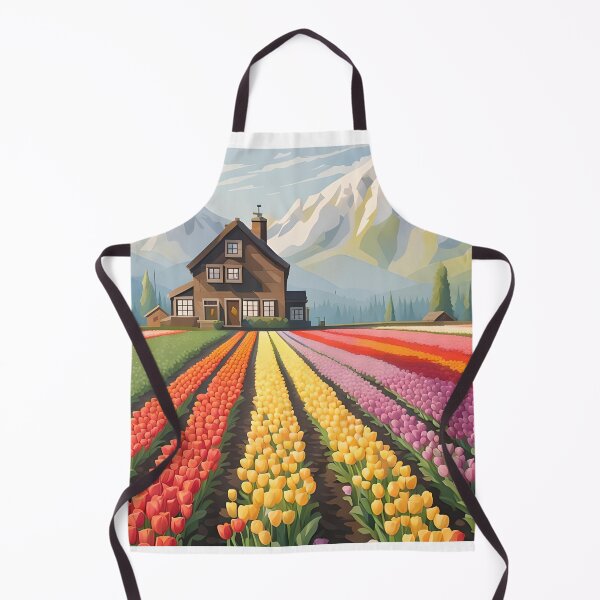 Item preview, Tulip Fields designed and sold by VeiledVision.