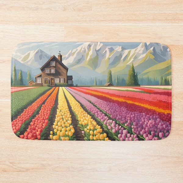 Item preview, Tulip Fields designed and sold by VeiledVision.