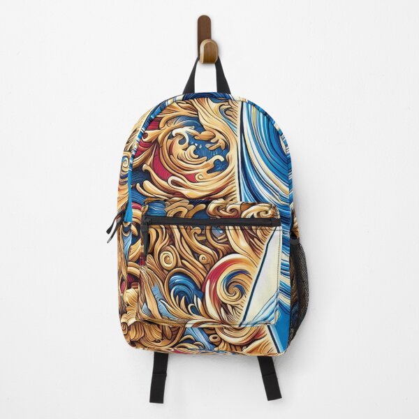 Item preview, The Swirling Surf,surfboard with a captivating design designed and sold by aminz4.