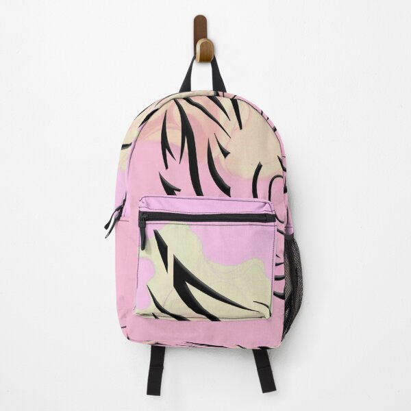 Item preview, Flaming Feline: Tiger/Cat on Pink & Yellow Background designed and sold by InfoBytes Academy.