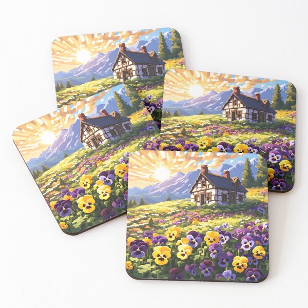 Item preview, Pansy Meadow designed and sold by VeiledVision.