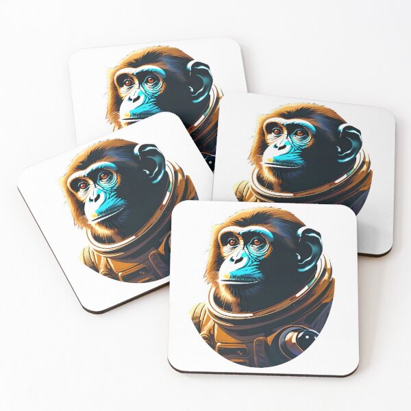 Item preview, Space Chimp Astronaut designed and sold by Ptfera.