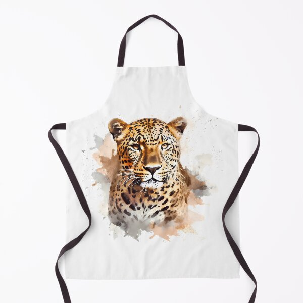 Item preview, Leopard With Ink Splash Effect designed and sold by Amberjays.