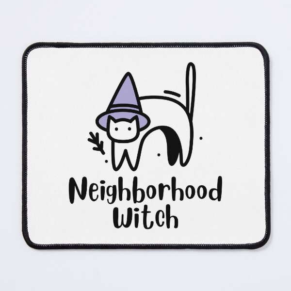 Item preview, Neighboorhood Witch Cat Design designed and sold by CarefulCreation.