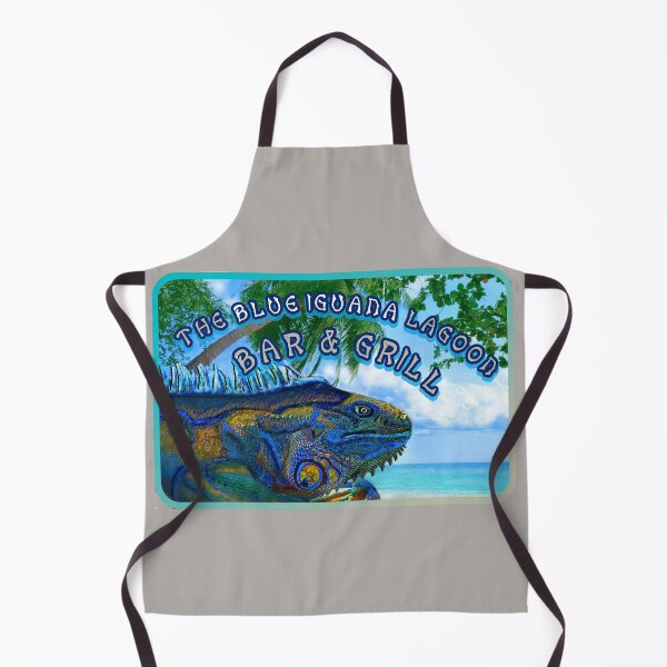 Item preview, THE BLUE IGUANA LAGOON BAR designed and sold by THE AMERICAN TEEVANGELIST.