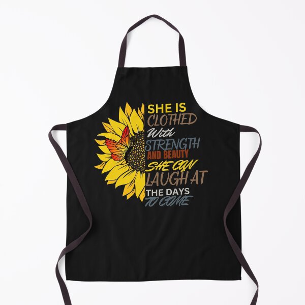 Item preview, She Is Clothed In Strength And Beauty Sunflower Butterfly designed and sold by AlienOccupation.