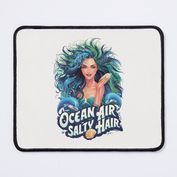 Item preview, Ocean Air, Salty Hair designed and sold by HOMEDESIGNPRINT.