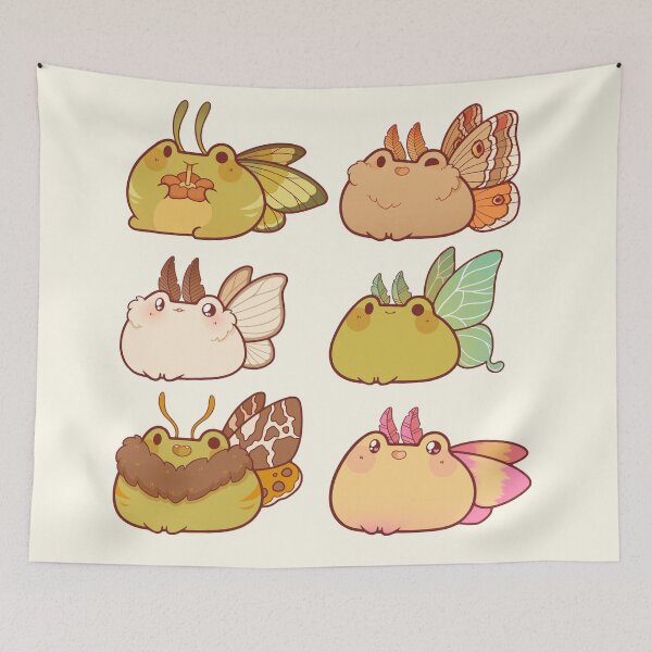 Item preview, Moth fairy frogs designed and sold by Rihnlin.