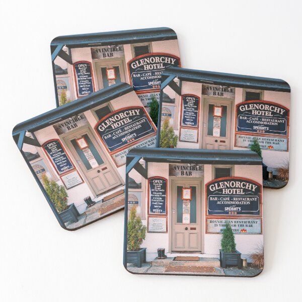Item preview, Boots at the Door - The Glenorchy Pub designed and sold by AbracadabraArt.