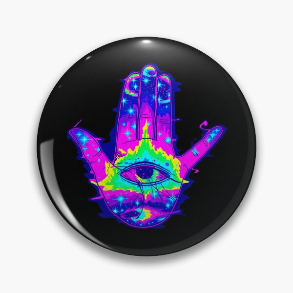 Item preview, Trippy Ornate Hamsa Hand designed and sold by Yogimeister.