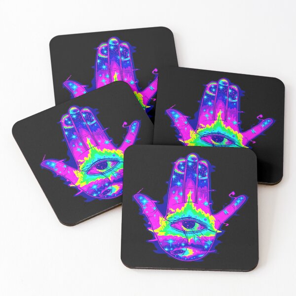Item preview, Trippy Ornate Hamsa Hand designed and sold by Yogimeister.