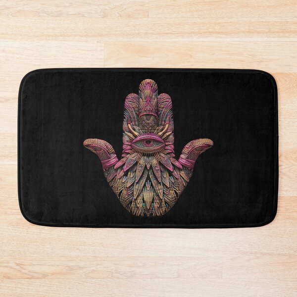 Item preview, Trippy Ornate Hamsa Hand designed and sold by Yogimeister.