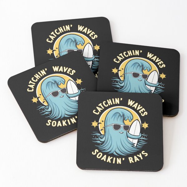 Item preview, Catchin' Waves & Soakin' Rays designed and sold by HOMEDESIGNPRINT.