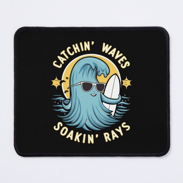 Item preview, Catchin' Waves & Soakin' Rays designed and sold by HOMEDESIGNPRINT.