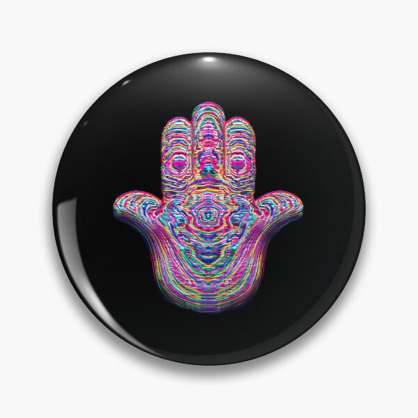Item preview, Trippy Ornate Hamsa Hand designed and sold by Yogimeister.