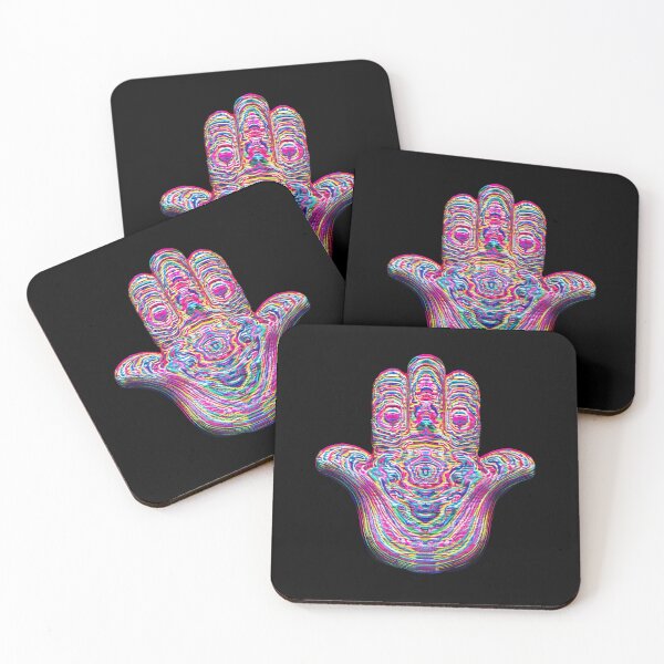 Item preview, Trippy Ornate Hamsa Hand designed and sold by Yogimeister.