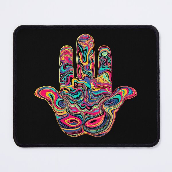 Item preview, Trippy Ornate Hamsa Hand designed and sold by Yogimeister.