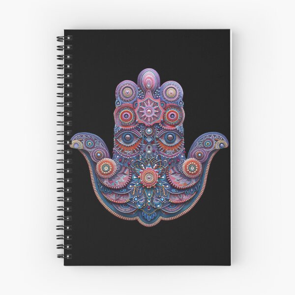 Item preview, Trippy Ornate Hamsa Hand designed and sold by Yogimeister.