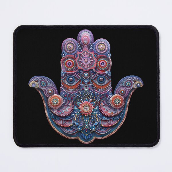 Item preview, Trippy Ornate Hamsa Hand designed and sold by Yogimeister.