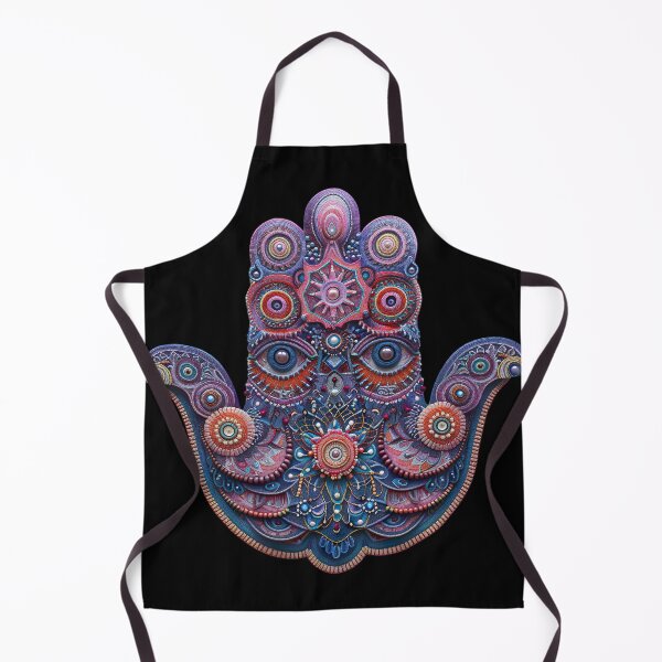 Item preview, Trippy Ornate Hamsa Hand designed and sold by Yogimeister.
