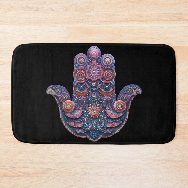 Item preview, Trippy Ornate Hamsa Hand designed and sold by Yogimeister.
