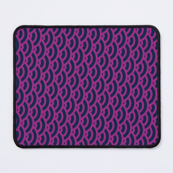Item preview, Purple & Blue Outlined Scale Radar Waves Seamless Designs designed and sold by Alchemy-A-La-G.