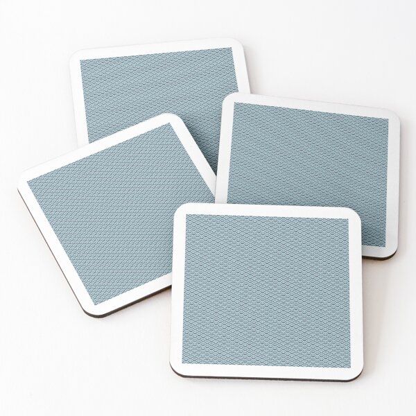 Item preview, Grey & Blue Outlined Scale Radar Waves Seamless Designs designed and sold by Alchemy-A-La-G.