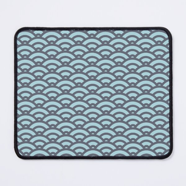 Item preview, Grey & Blue Outlined Scale Radar Waves Seamless Designs designed and sold by Alchemy-A-La-G.