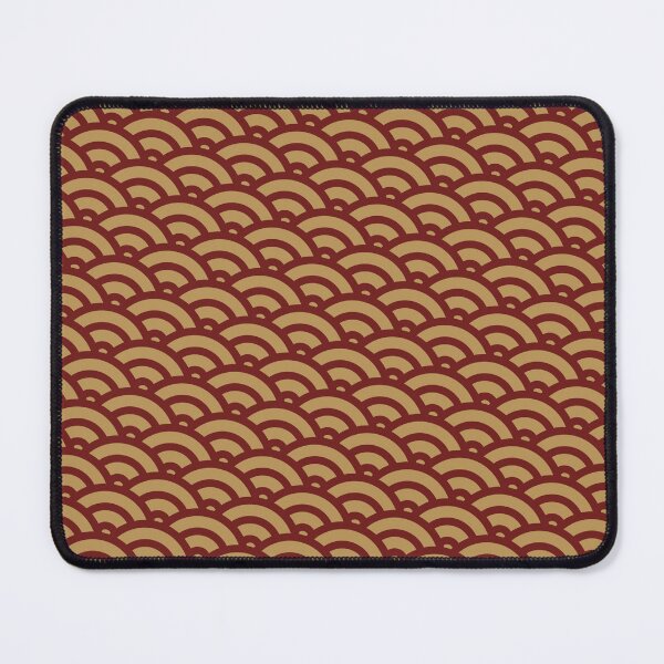 Item preview, Red & Orange Outlined Scale Radar Waves Seamless Designs designed and sold by Alchemy-A-La-G.