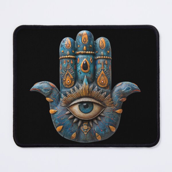 Item preview, Trippy Ornate Hamsa Hand designed and sold by Yogimeister.