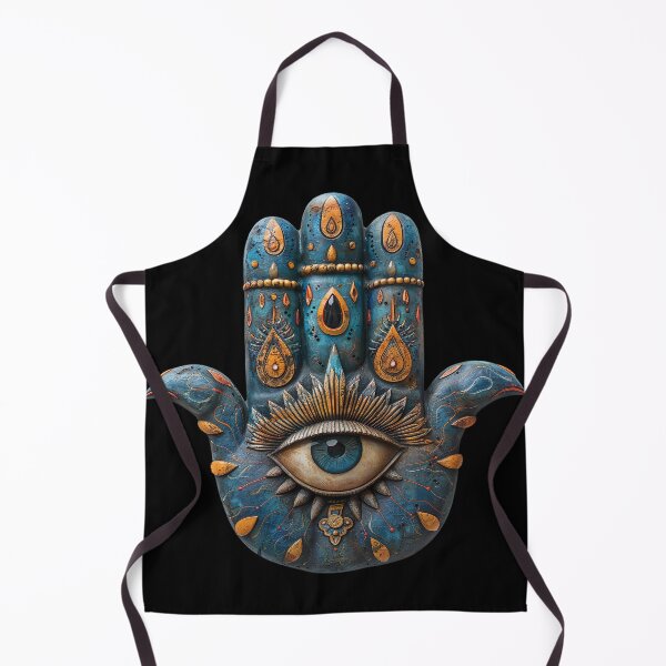 Aperçu de l'œuvre Trippy Ornate Hamsa Hand créée et vendue par Yogimeister.