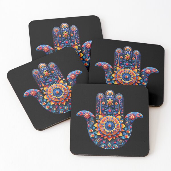 Item preview, Trippy Ornate Hamsa Hand designed and sold by Yogimeister.