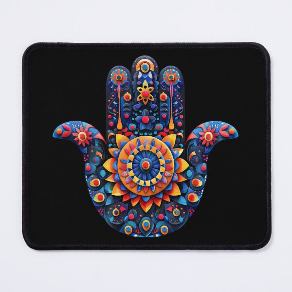 Item preview, Trippy Ornate Hamsa Hand designed and sold by Yogimeister.