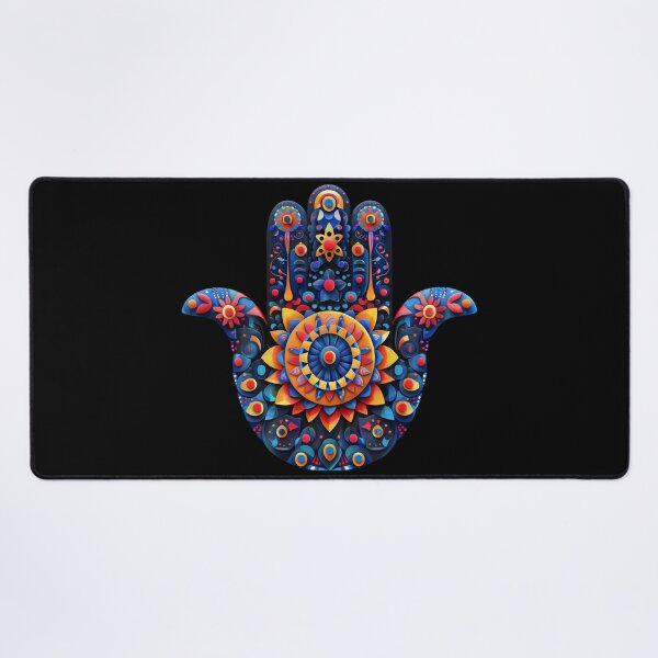 Item preview, Trippy Ornate Hamsa Hand designed and sold by Yogimeister.