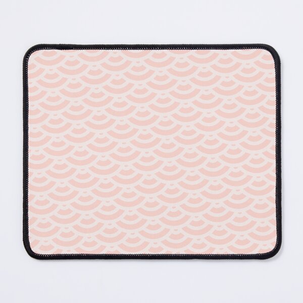 Item preview, White & Pink Outlined Scale Radar Waves Seamless Designs designed and sold by Alchemy-A-La-G.
