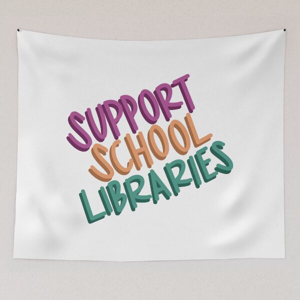 Item preview, support school libraries designed and sold by Caroline Derucki.