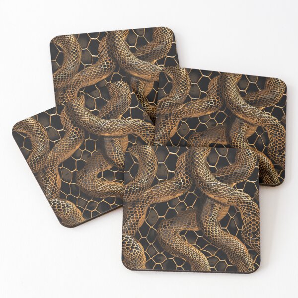 Item preview, Black & Yellow Snake Skin designed and sold by EunoiaDynasty.