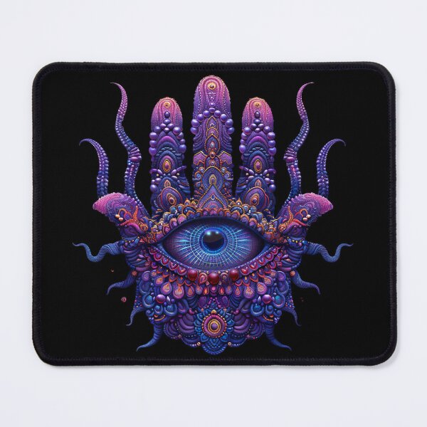 Item preview, Trippy Ornate Hamsa Hand designed and sold by Yogimeister.