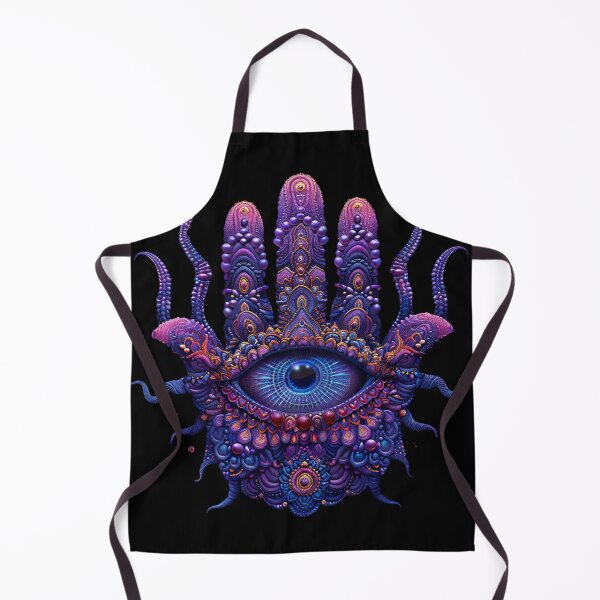 Item preview, Trippy Ornate Hamsa Hand designed and sold by Yogimeister.