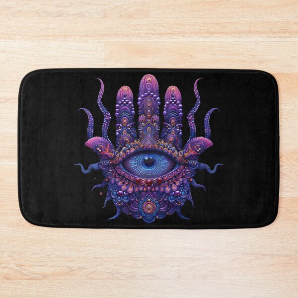 Item preview, Trippy Ornate Hamsa Hand designed and sold by Yogimeister.