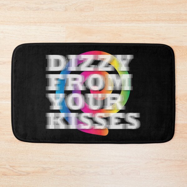 Artikelvorschau, Dizzy - Olly Alexander - Eurovision 2024 Vereinigtes Königreich - Dizzy From Your Kisses Lyric Design entworfen und verkauft von Vision-Tees.