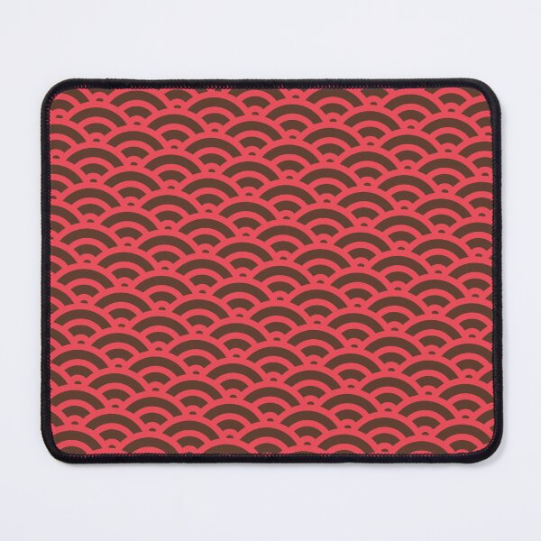 Item preview, Red & Dark-Grey Outlined Scale Radar Waves Seamless Designs designed and sold by Alchemy-A-La-G.