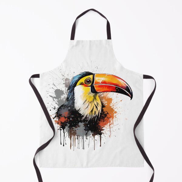 Item preview, Toucan With Ink Splash Effect designed and sold by Amberjays.