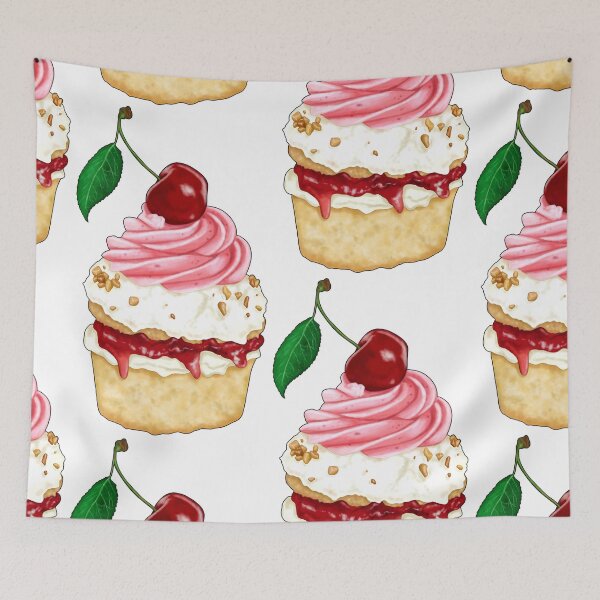 Item preview, Black-Forest cherry tartlet designed and sold by ARTemyzz.